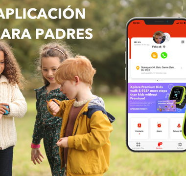 ¡Descubre la aplicación para padres de Xplora!