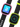 Relojes X6 Play rosa y verde con pantalla activa; smartwatch con podómetro, GPS y llamadas para niños activos.