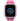 Reloj inteligente rosa que muestra un contador de pasos con 10.000 pasos logrados, enfatizando sus capacidades de seguimiento de actividad para niños.